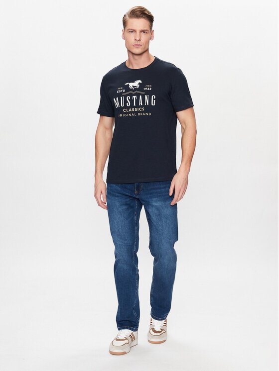 Mustang Mustang Jeansy Washington 1013657 Niebieski Slim Fit