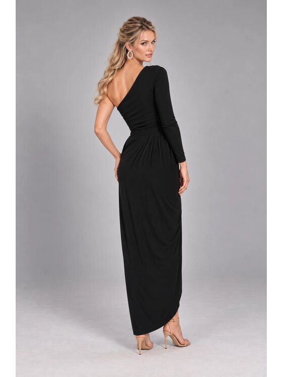 Aurora Aurora Sukienka wieczorowa Isis Czarny Feminine Fit