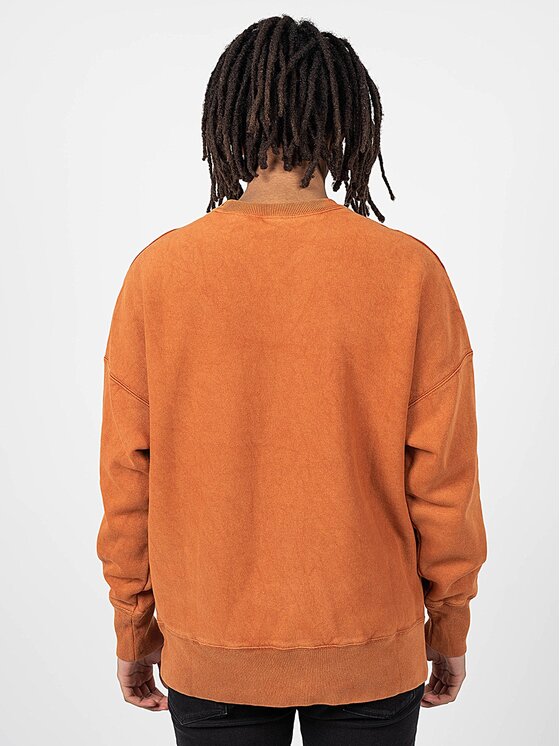 Champion Champion Bluza 216488 Pomarańczowy Regular Fit