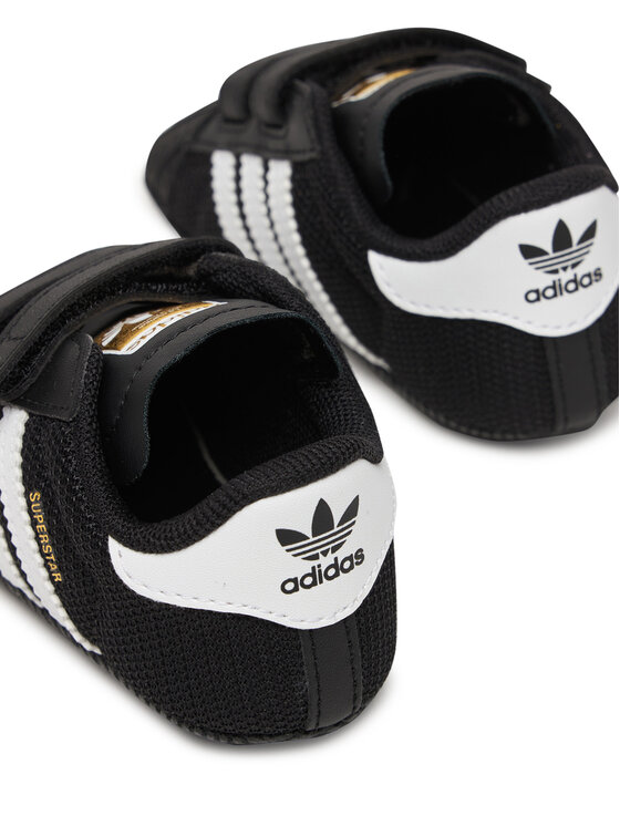 adidas adidas Sneakersy Superstar Crib JH9971 Černá