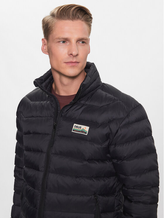 Deus Ex Machina Deus Ex Machina Μπουφάν πουπουλένιο Voyage DMF226320 Μαύρο Regular Fit