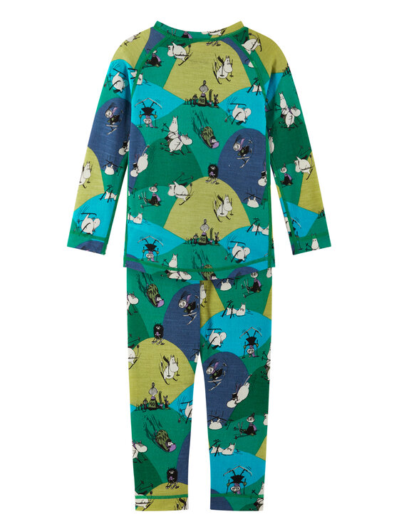 Reima Reima Termalno donje rublje Moomin Trivsam 5200021B Zelena