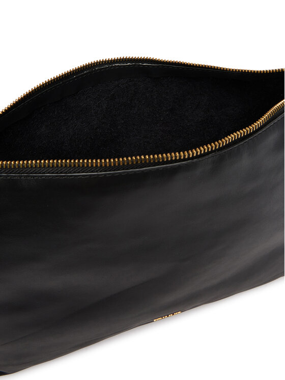 Tommy Hilfiger Tommy Hilfiger Ročna torba Th Statement Leather Bag AW0AW18621 Črna