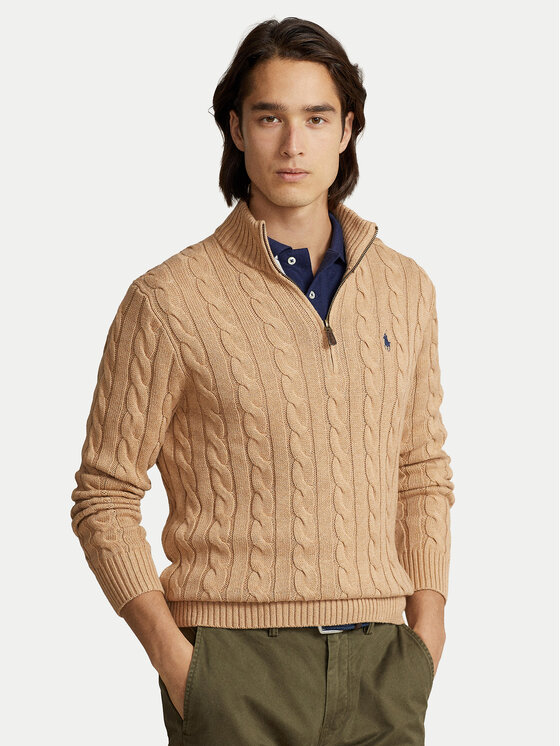 Polo Ralph Lauren Polo Ralph Lauren Pulover 710810841003 Bej Regular Fit