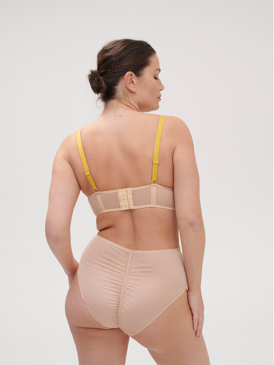 Simone Pérèle Simone Pérèle Klassischer Damenslip mit hoher Taille Adele 1C7770 Beige