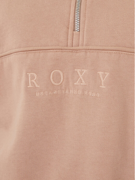 Roxy Roxy Суитшърт Our Town ERJFT04949 Кафяв Regular Fit