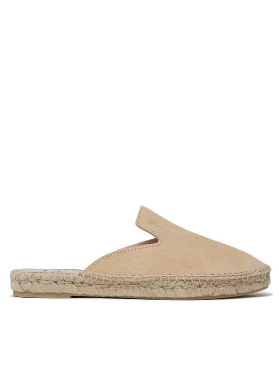 Manebi Espadrile Suede Mules M 1.1 M0 Bež