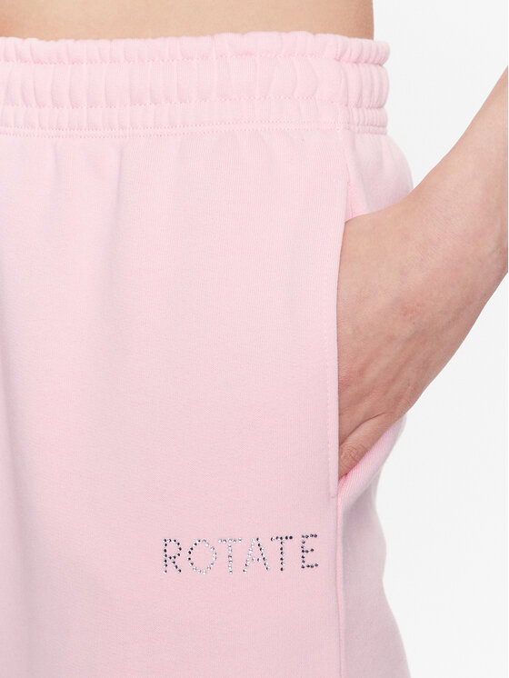 ROTATE ROTATE Dressipüksid Crystal 700157043 Roosa Relaxed Fit