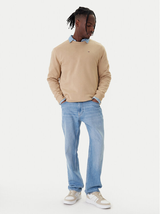 Tommy Jeans Tommy Jeans Felpa DM0DM20741 Beige Regular Fit