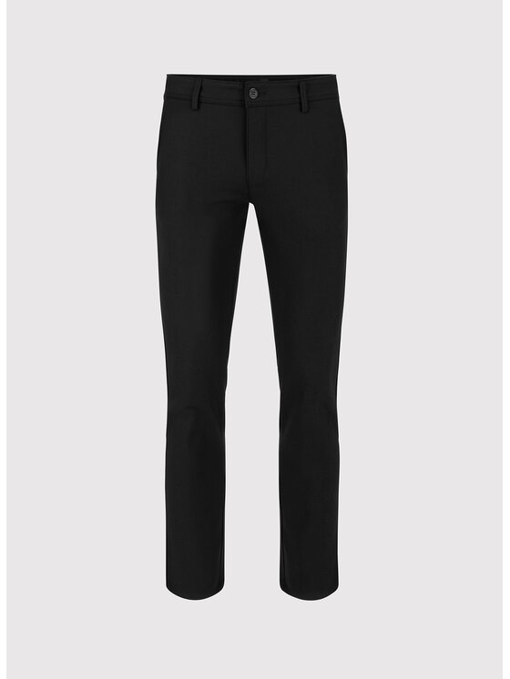 Pako Lorente Pako Lorente Chinosy P26WF-WX-009 Czarny Slim Fit