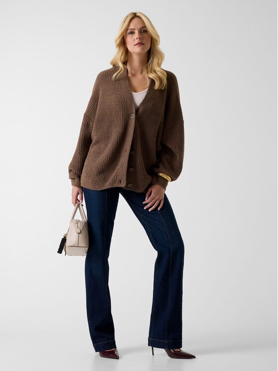Guess Guess Svetr 181493 Hnědá Classic Fit