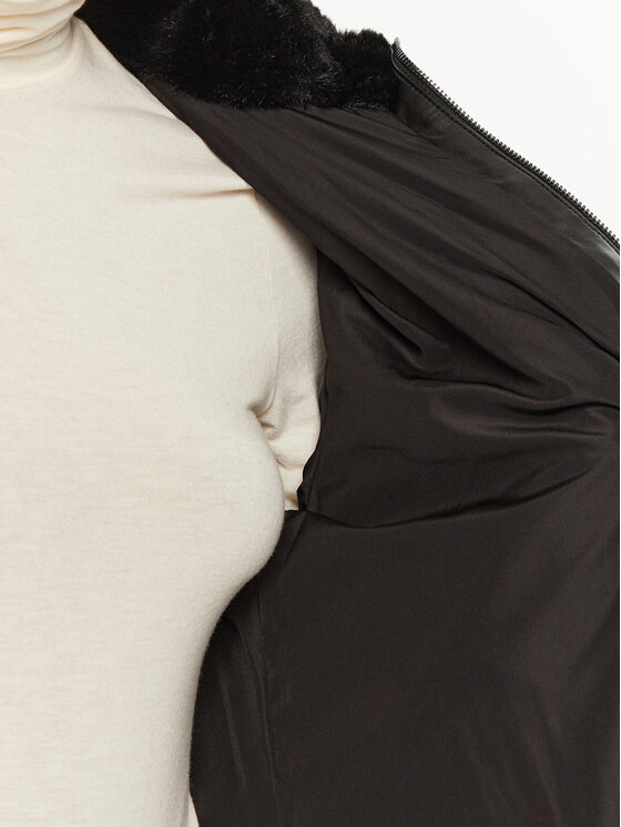LOLA CASADEMUNT lola_casademunt Γούνα LF2401014 Μαύρο Regular Fit