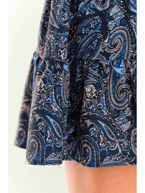 Awama Awama Vestito da giorno A470 Blu scuro Basic Fit