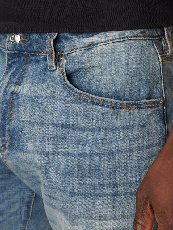 Armani Exchange Armani Exchange Traperice XM000049 AF13331 MB001 Plava Slim Fit