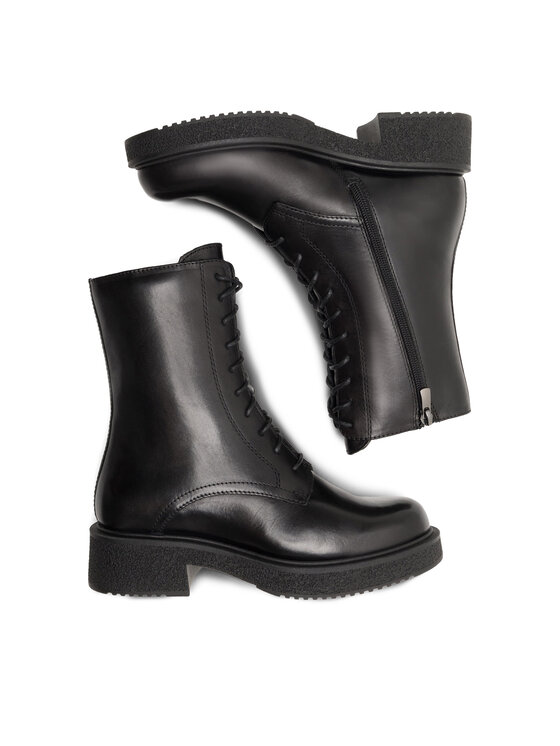 Gino Rossi Gino Rossi Schnürstiefeletten Spezia -03 Schwarz