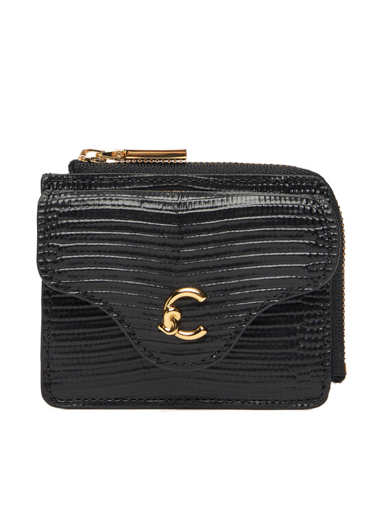 Coccinelle Coccinelle Kleine Damen Geldbörse TBN Coccinelle C-Me Lizard E2 TBN 17 B6 01 Schwarz