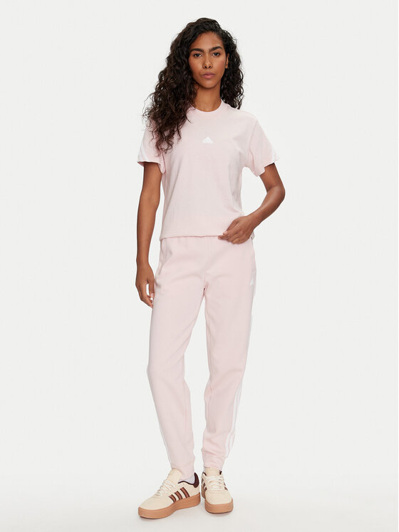 adidas adidas Тишърт Future Icons 3-Stripes IW5264 Розов Regular Fit