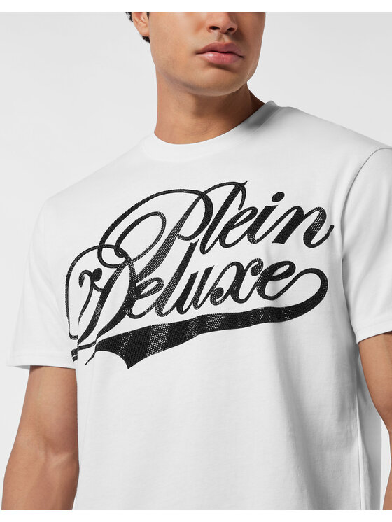 PHILIPP PLEIN PHILIPP PLEIN T-Shirt 26229 Biały Regular Fit