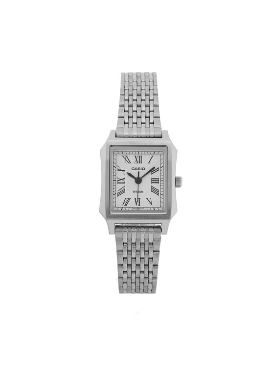 Casio Casio Ročna ura LTP-B190D-7BVER Srebrna