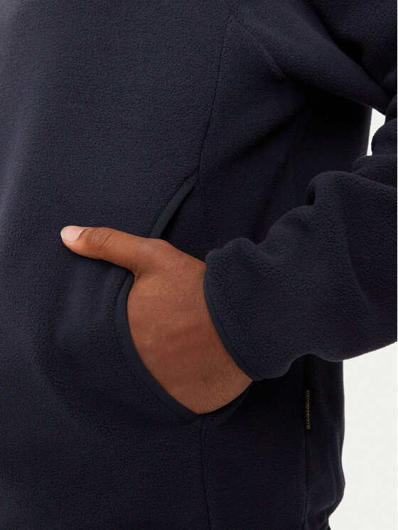 Napapijri Napapijri Fleecejacke Dolent NP0A4HZO Dunkelblau Regular Fit