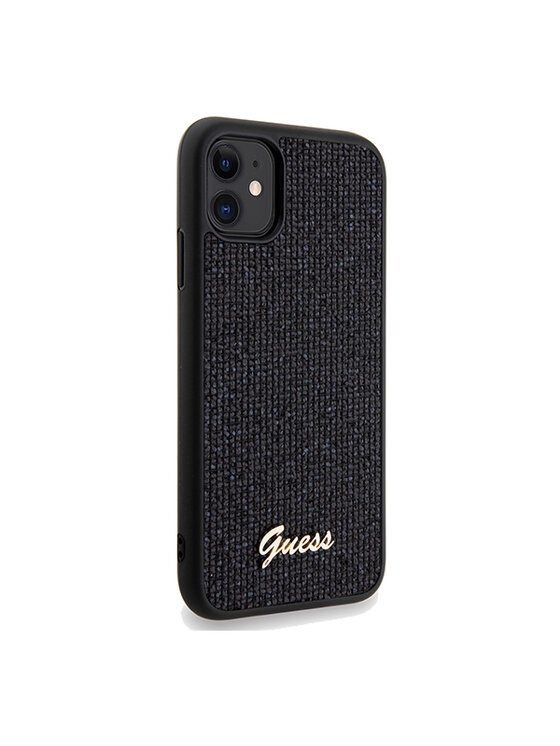 Guess Guess Etui na telefon iPhone 11 / Xr Czarny