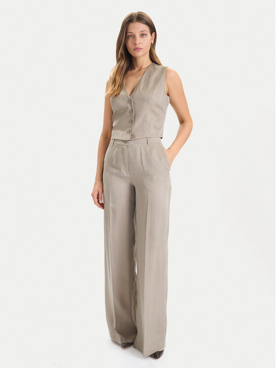 Guess Guess Prsluk W5YH51 WH5N2 Zelena Regular Fit