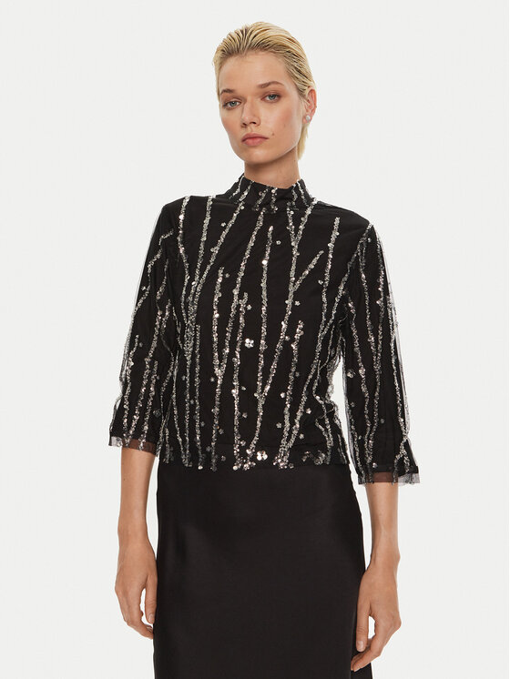 Bruuns Bazaar Bruuns Bazaar Halenka Ignaras BBW4157 Černá Regular Fit