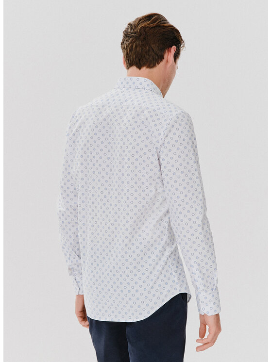 Pako Lorente Pako Lorente Koszula P24WN-1X-009 Biały Slim Fit