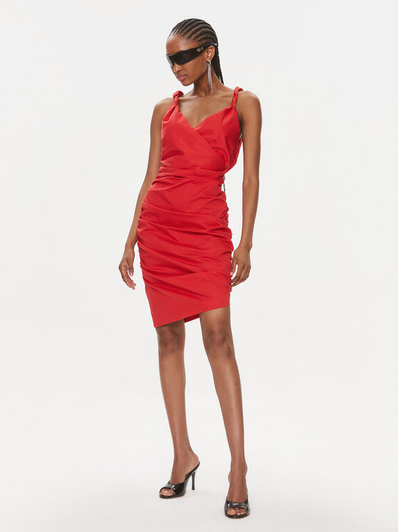 PINKO Pinko Коктейльна сукня Afrodite 103080 A1KH Червоний Slim Fit