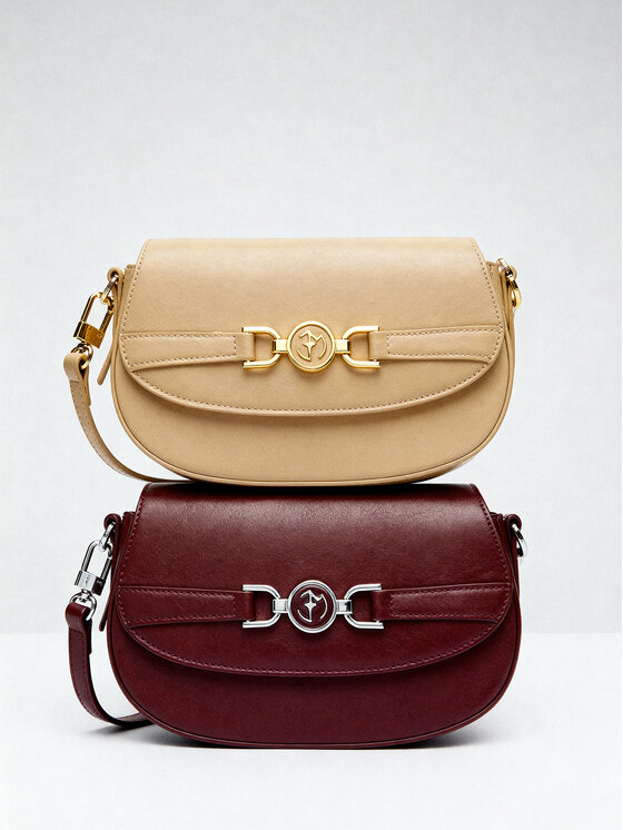 Eva Minge Eva Minge Handtasche EO-ALLISON-KY158 Dunkelrot