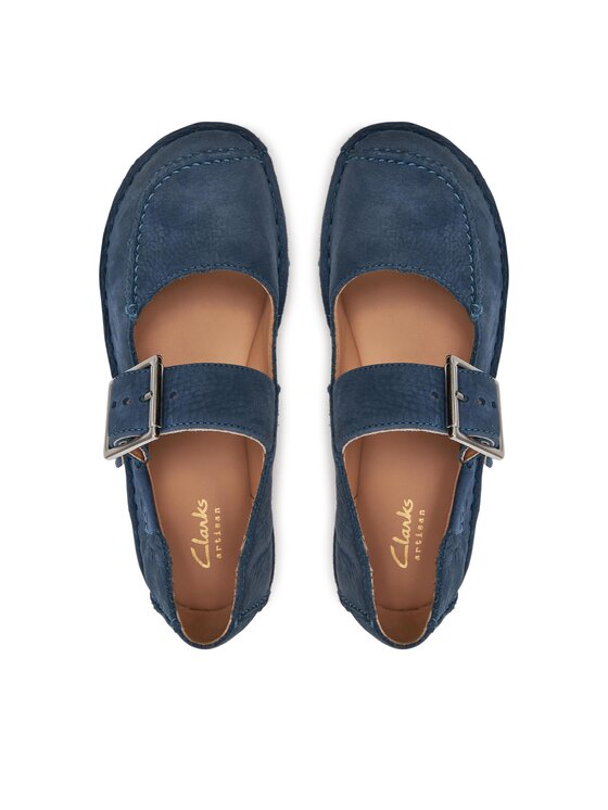 Clarks Clarks Туфлі Funny Bar 26176443 Голубий