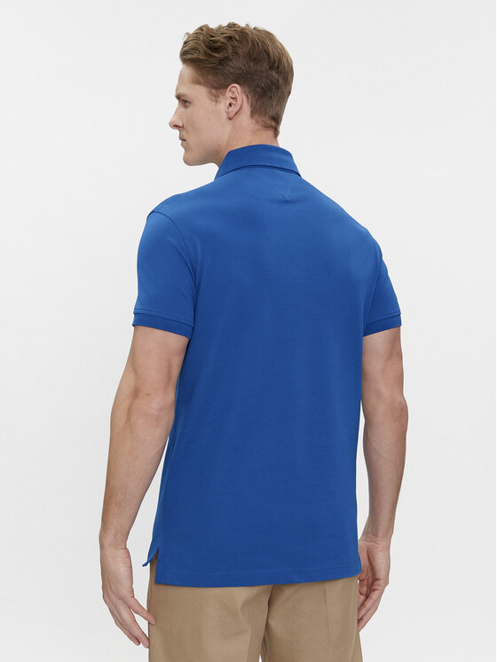 Tommy Hilfiger Tommy Hilfiger Polokošeľa 1985 MW0MW17771 Modrá Slim Fit