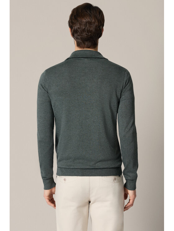 Lancerto Lancerto Sweter Lucan SW073225000073 Zielony Regular Fit