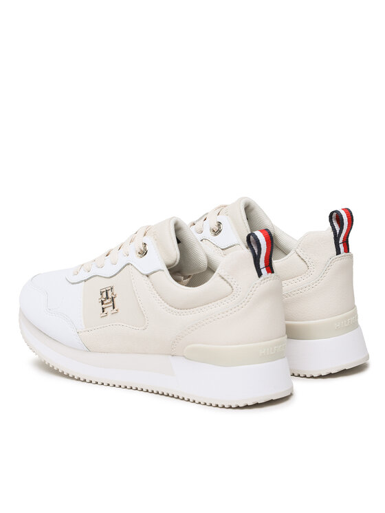 Tommy Hilfiger Tommy Hilfiger Sneakers Th Essential Runner FW0FW06860 Beige