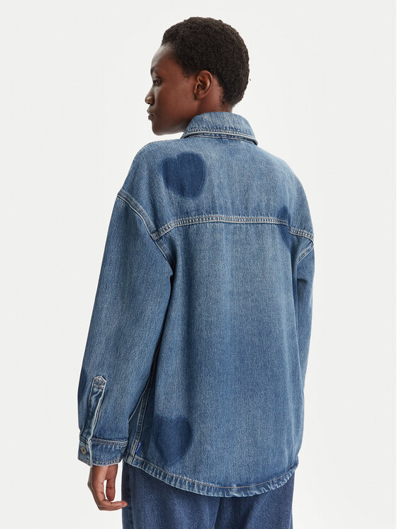 HUGO HUGO Jeanshemd Garesa_2_B 50544492 Blau Relaxed Fit