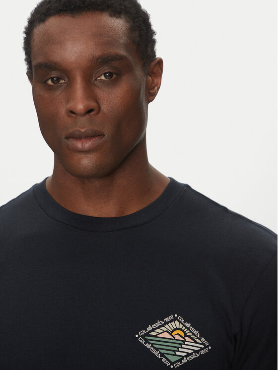 Quiksilver Quiksilver T-shirt EQYZT08038 Crna Regular Fit