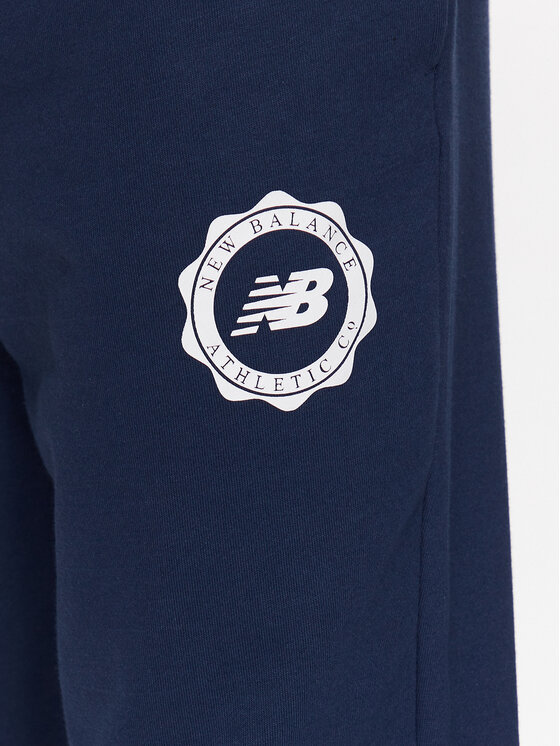 New Balance New Balance Melegítő alsó MP31902 Sötétkék Regular Fit