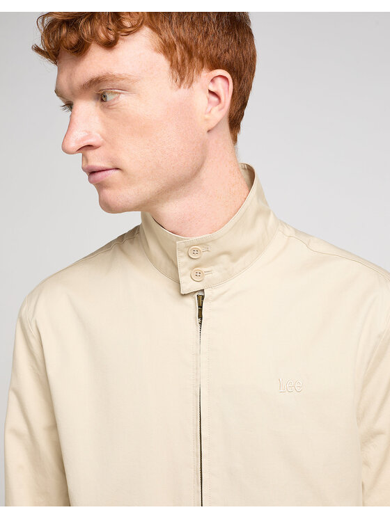 Lee Lee Kurtka przejściowa HARRINGTON JACKET Beżowy Regular Fit