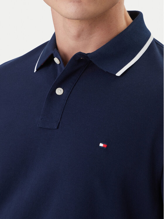 Tommy Hilfiger Tommy Hilfiger Polo Pique MW0MW42748 Tamnoplava Regular Fit