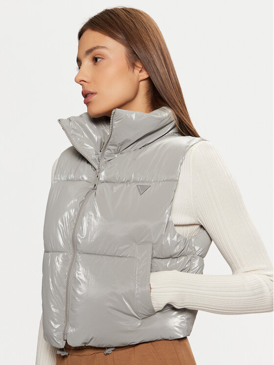 Guess Guess Bodywarmer V5RL00 WGUJ0 Grau Regular Fit