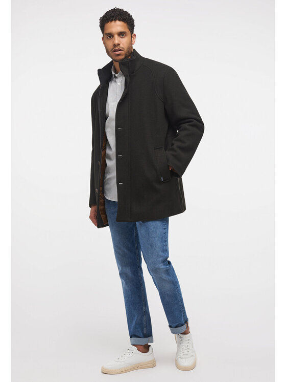 Mustang Mustang Cappotto DAVID WINTER COAT Nero Regular Fit