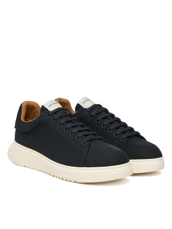 Emporio Armani Emporio Armani Sneakersy EM003663 AF19998 U8139 Tmavomodrá