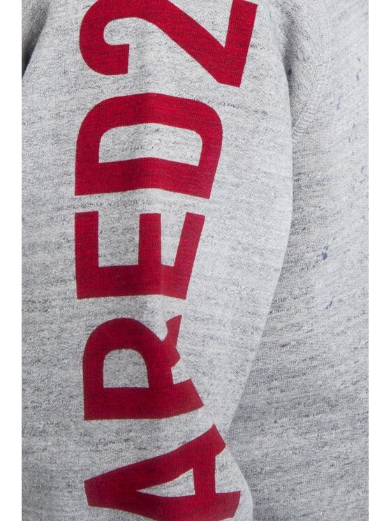 Dsquared2 Dsquared2 Mikina S71HG00551 Šedá Regular Fit