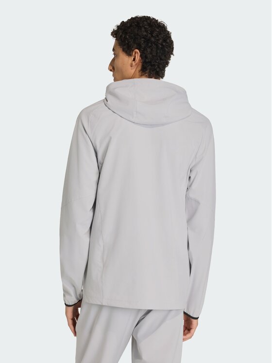 adidas adidas Wiatrówka Algeria Tiro Tech Full Zip Szary Slim Fit