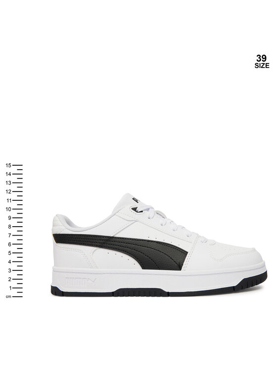 Puma Puma Sneakersy Rebound Slam Lo Jr 408292 02 Biały