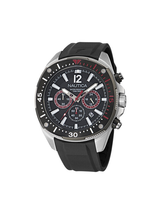 Nautica Nautica Ceas Sporty Chronograph NAPBSS501 Argintiu