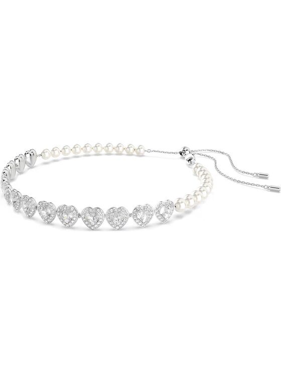 Swarovski Swarovski Naszyjnik Choker Capsule angelic Ariana Grande 5720861 Srebrny