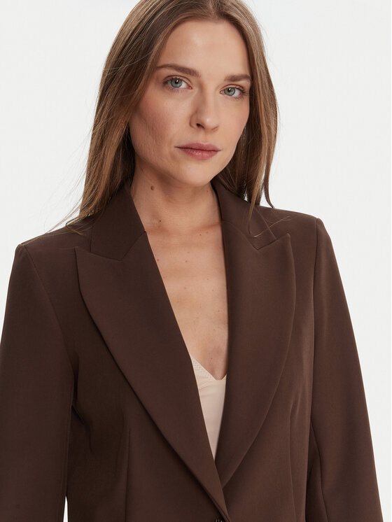Maryley Maryley Suknjič 25IB187/M06/43CO Rjava Regular Fit