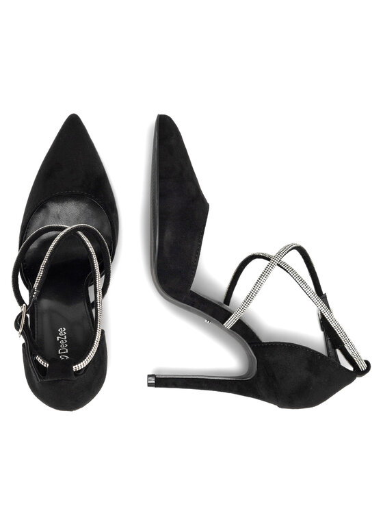 DeeZee DeeZee Magassarkú LARISSA KL-HH4785-62 Fekete