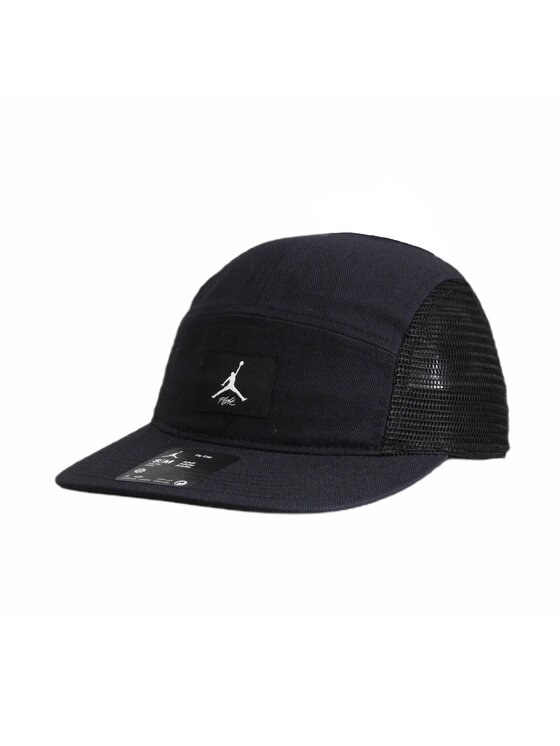 Czapka z daszkiem Jordana, Czarne, Fly Jumpman Trucker Cap